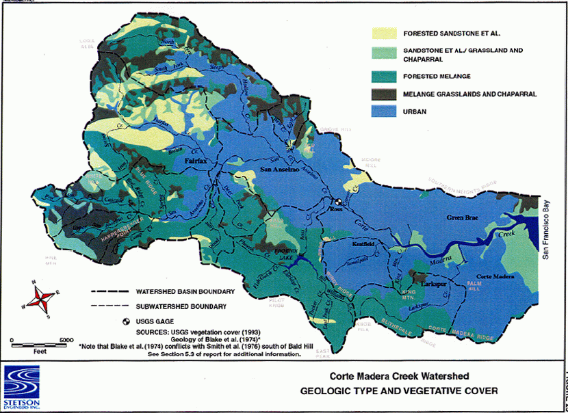 KRIS photo subbasin series Corte_Madera_Creek_GIS__Geologic_and